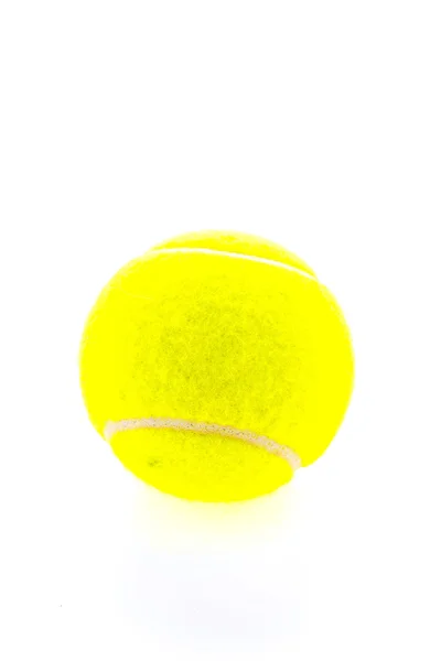 Palla da tennis isolata su sfondo bianco — Foto Stock