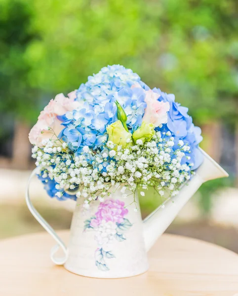 Bukiet kwiatów hortensji — Zdjęcie stockowe