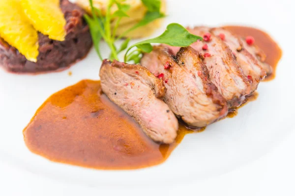 Steak duck — Stock Photo, Image