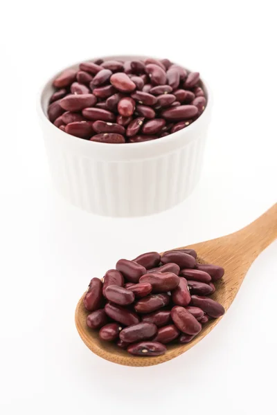 Red beans kidney isolated on white background — Stock Photo, Image