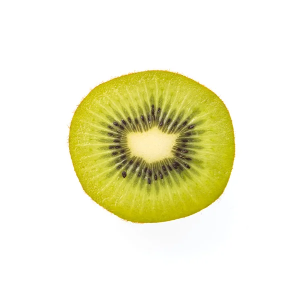 Kiwi isoliert auf weiß — Stockfoto