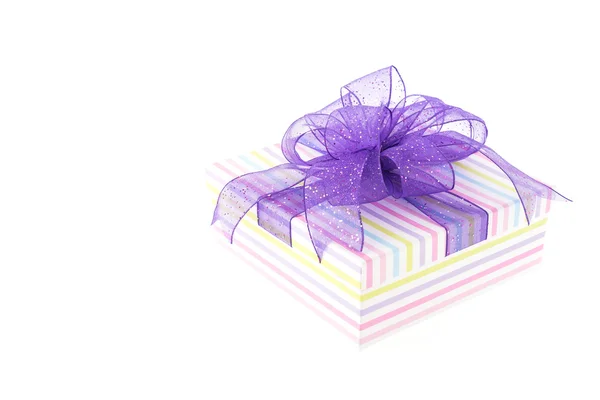 Gift box isolated on white background — Stock Photo, Image