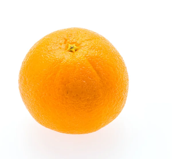 Orange isolerad på vitt — Stockfoto