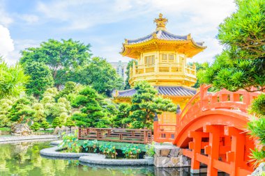 Altın Çin Pavyonu hong kong park 