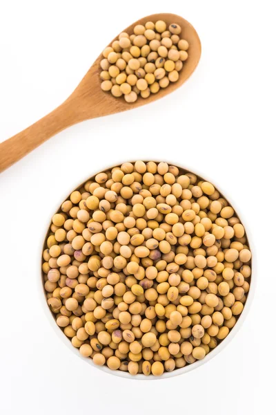 Soybean isolated on white background — Stock Photo, Image