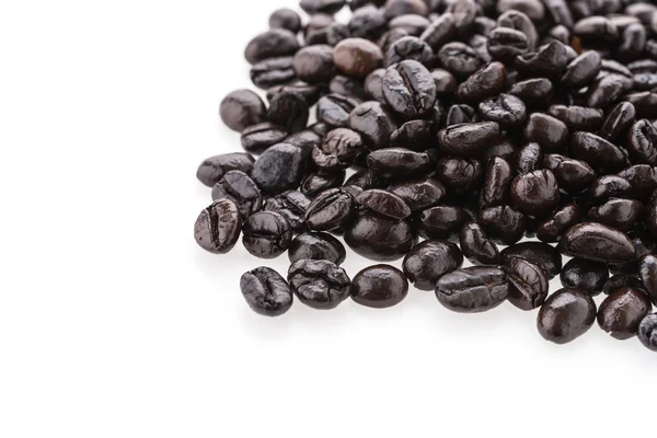 Coffee beans isolated on white background — Stock Photo, Image