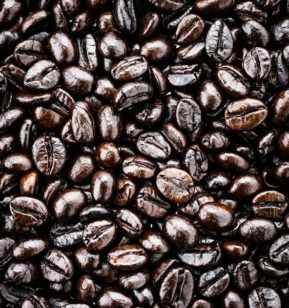 Coffee beans isolated on white background — Stock Photo, Image