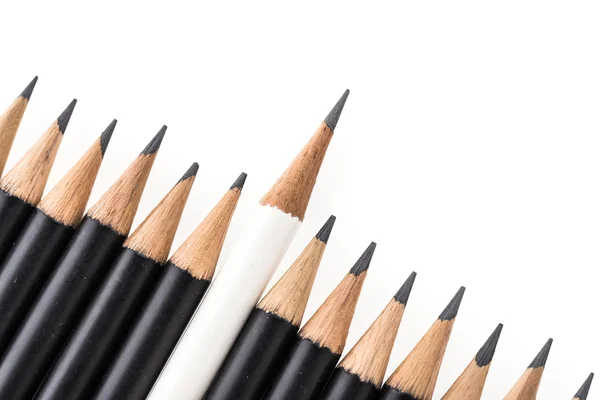 Ołówek izolowany na białym tle — Zdjęcie stockowe