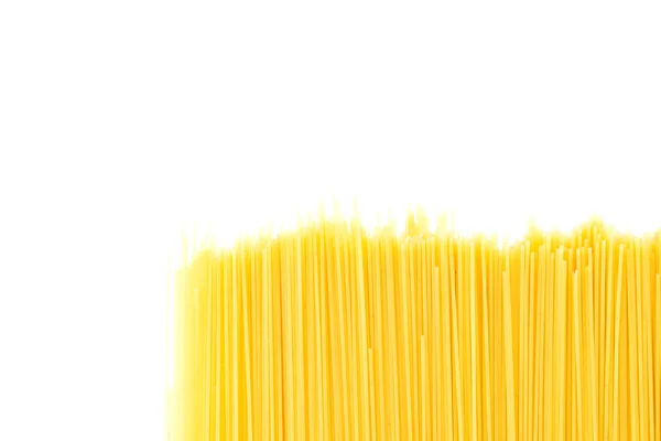 Pasta isolata su fondo bianco — Foto Stock