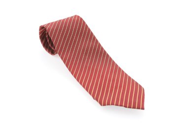 Beyaz arka plan üzerinde izole kravat