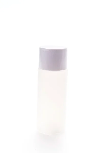 Frasco cosmético isolado em branco — Fotografia de Stock