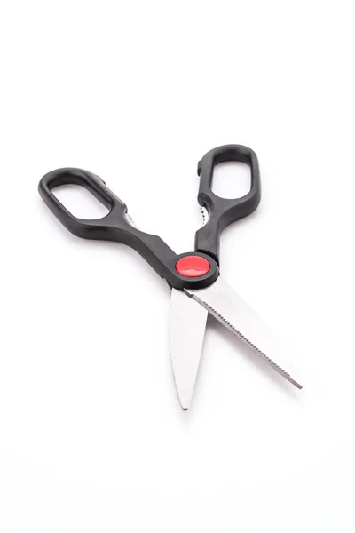 Kuchyňské nůžky objekt izolované na bílém — Stock fotografie