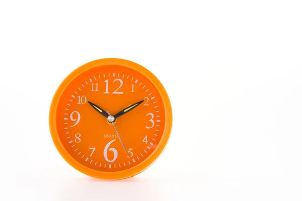 Orange Alarm isoliert auf weißem Hintergrund — Stockfoto
