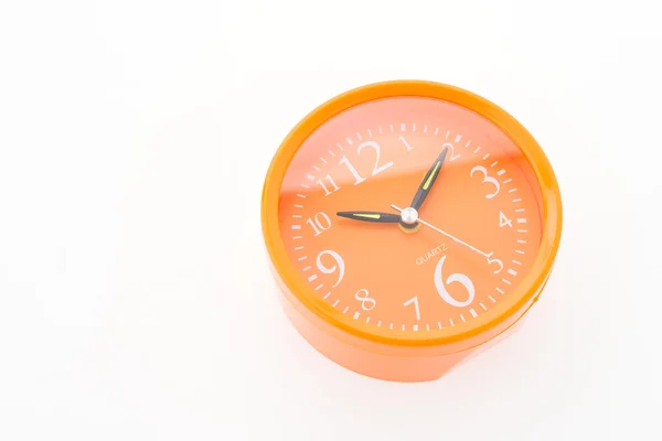 Orange alarm isolated on white background — Stock Photo, Image