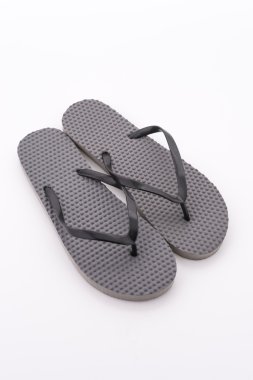 parmak arası terlik beyaz arkaplanda izole edildi