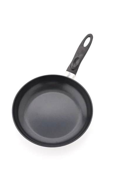 Iron pan isolated on white background — Stock Photo, Image