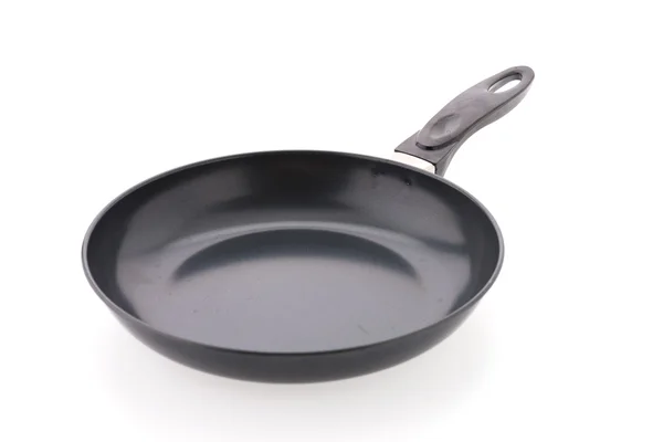 Iron pan isolated on white background — Stock Photo, Image