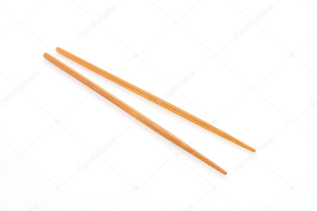 Chopstick isolated on white background