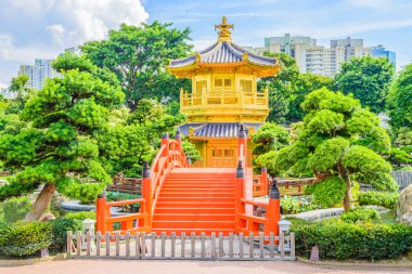 Altın Çin Pavyonu hong kong park 