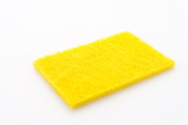 Beyaz arka plan üzerinde izole ovma pedi