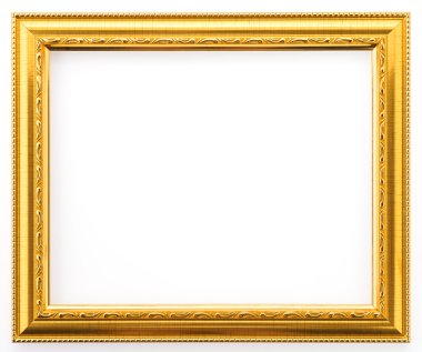 Beyaz arka plan üzerinde izole kare