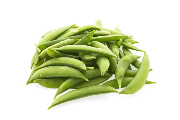 Garden pea isolated on white background — Stock Photo, Image