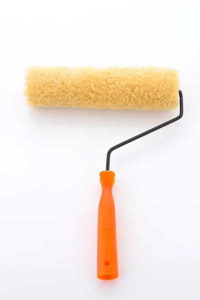 Paint roller brush isolated on white background — Stock Photo, Image