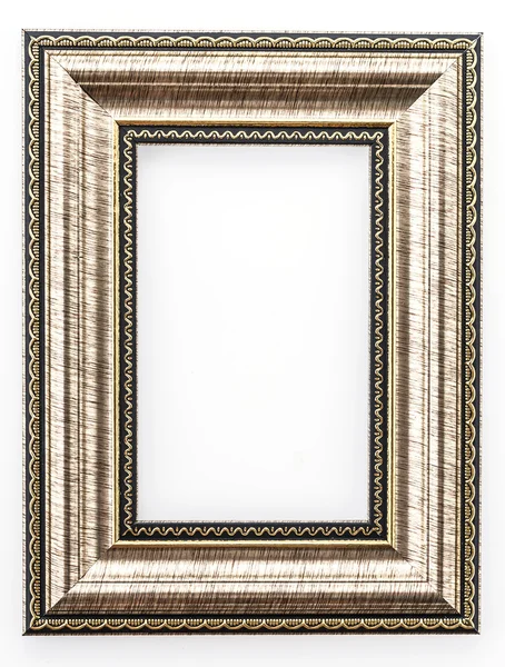 Rahmen isoliert auf weißem Hintergrund — Stockfoto