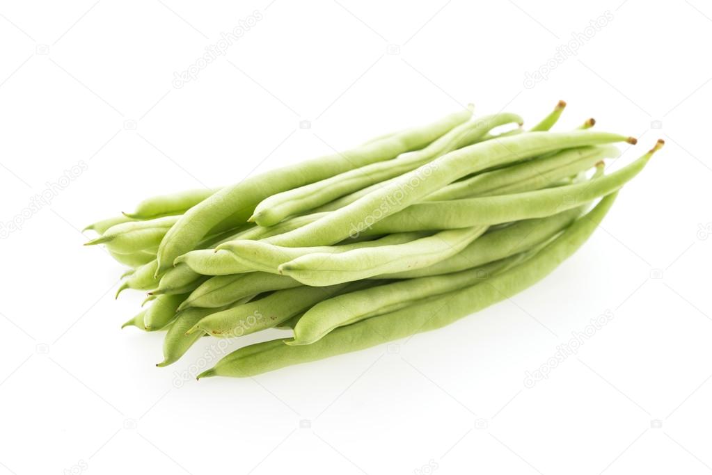 cowpea isolated on white background