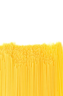 makarna beyaz arkaplanda izole