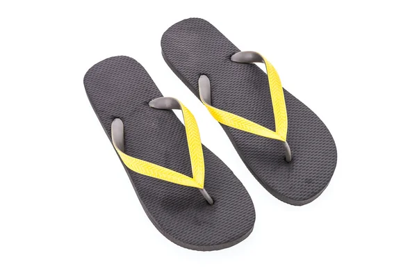 Flip flop isolado no fundo branco — Fotografia de Stock