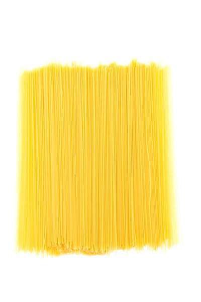 Pasta isolata su fondo bianco — Foto Stock