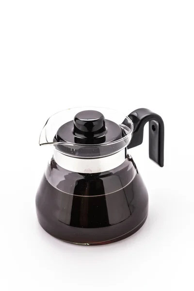 Coffee pot isolated on white background — Stock Photo, Image