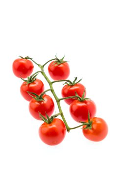 Domates beyazda izole.