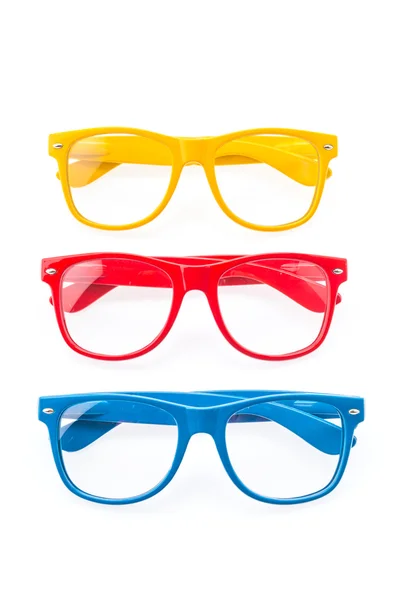 Colorful Eyeglasses isolated on white — Stock Photo, Image