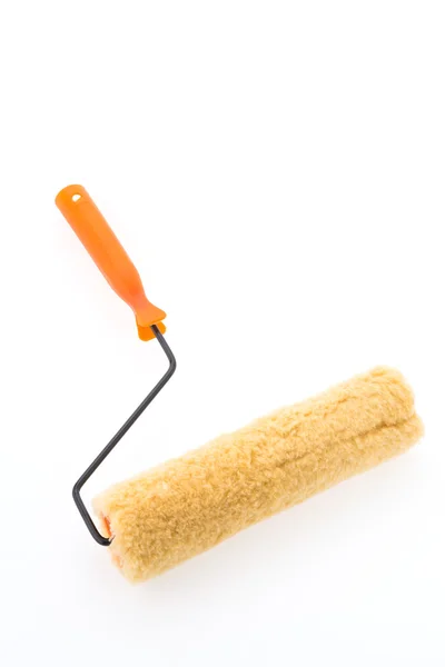 Paint roller brush isolated on white background — Stock Photo, Image