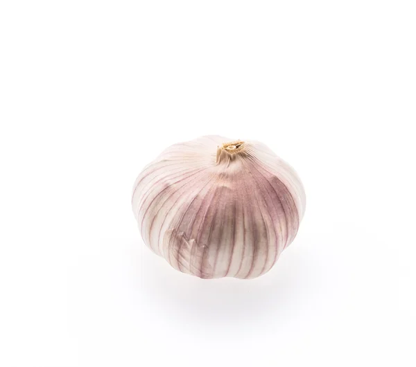 Knoblauch isoliert auf weiß — Stockfoto