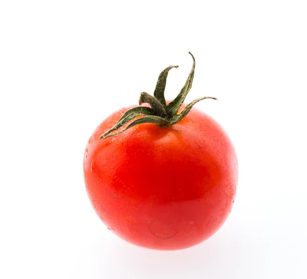 Ντομάτα απομονωμένη σε λευκό — Φωτογραφία Αρχείου