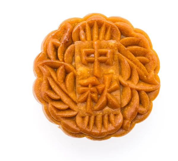 moon pasta üzerinde beyaz izole