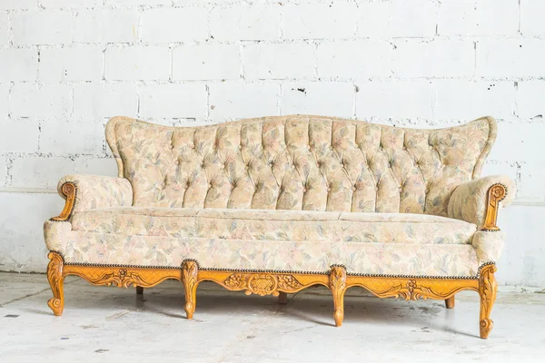 Vintage sofa — Stockfoto