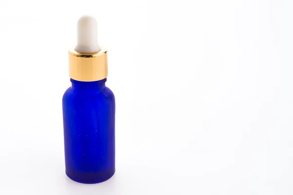 Serum bottle  isolated on white background — Stock Photo, Image