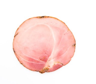 beyaz izole jambon