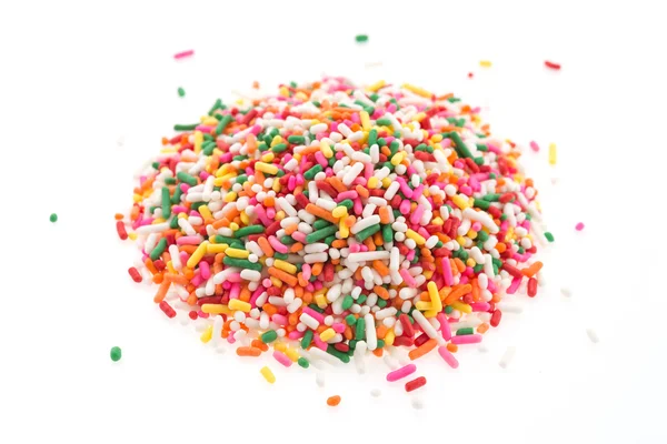 Sprinkles isolated on white background — Stock Photo, Image