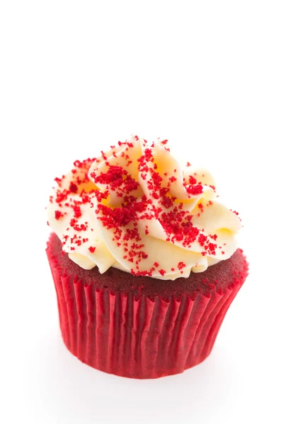 Red velvet košíčky — Stock fotografie