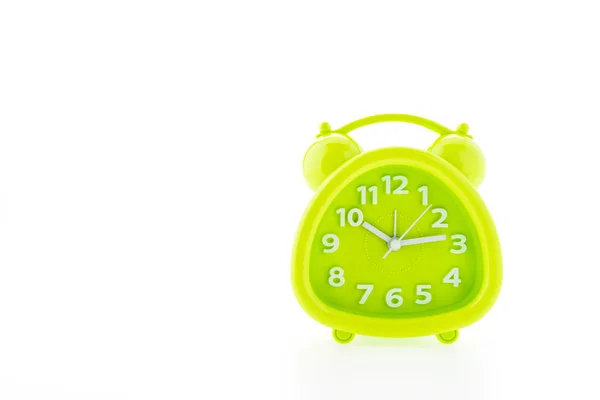 Reloj despertador verde —  Fotos de Stock