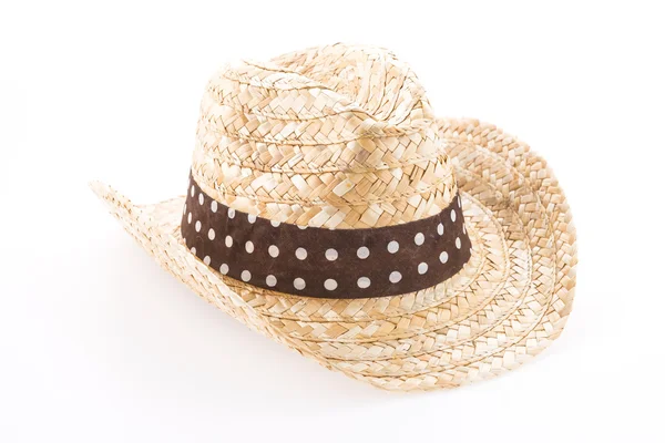 Summer beach straw hat — Stock Photo, Image