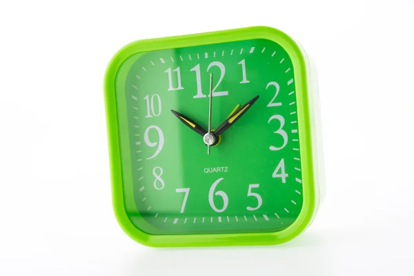 Reloj verde — Foto de Stock