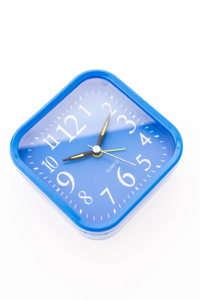 Blue clock — Stock Photo, Image