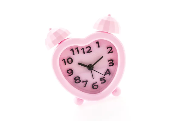 Pink alarm clock — Stock Photo, Image