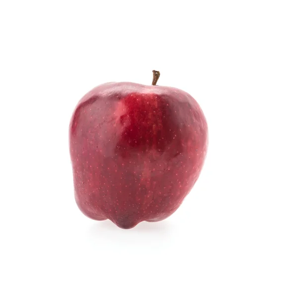 흰색으로 분리 된 애플 — 스톡 사진